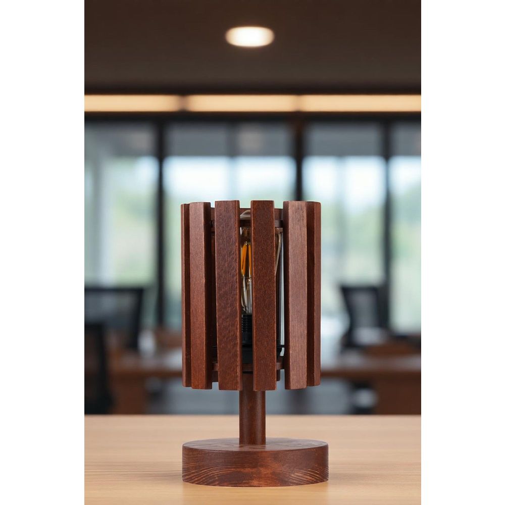 Opviq Stolna lampa 047, orah slika 2