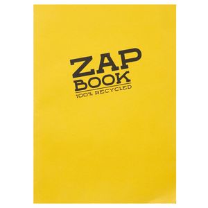 Clairefontaine Zap book A4 80gr 160L, mix boja, bjanko, 100% reciklirani papir