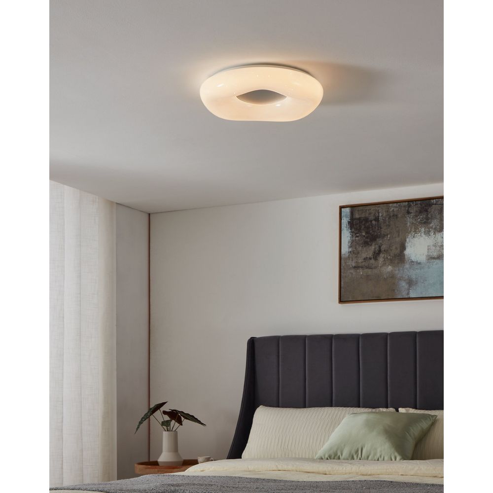 Eglo stropna rasvjeta zamudilo led 16,5w 3000-6500k 1850lm bijelo/bijelo, srebrn slika 6