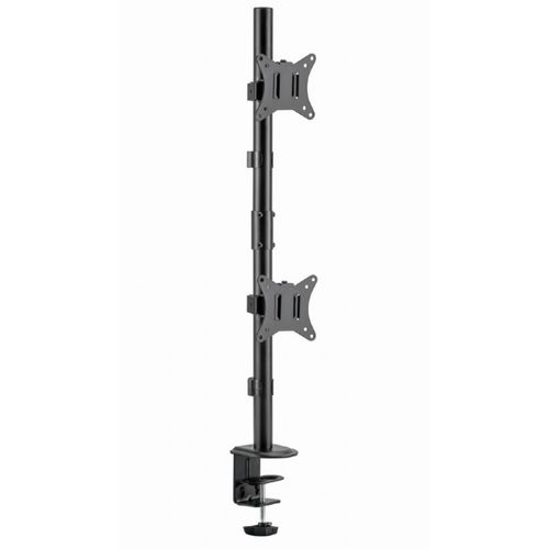 MA-D2-02 Gembird Podesivi vertikalni stoni drzac za dva monitora, tilt, 17-32 max.2x9kg slika 4