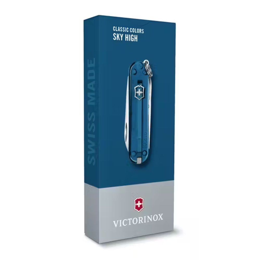 Victorinox Mali džepni nož Classic Sd Transparent, Plavi slika 4
