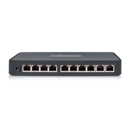 Amiko Home PoE mrežni switch, 10 port RJ-45, 8 PoE, rack ugradnja  - POE SWITCH 8CH+2 slika 1