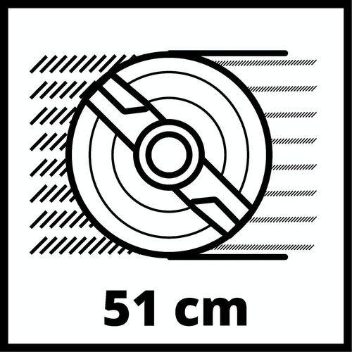 Einhell Samohodna benzinska kosilica za travu GC-PM 51/3 S HW slika 11