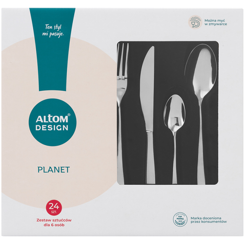 Altom Design set pribora za jelo Planet 24 kom slika 6