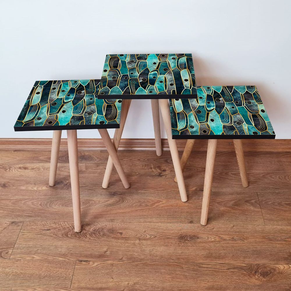Nesting Table Set (3 komada) - Različite Boje slika 1