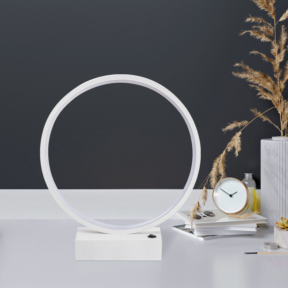 Halka - 13308 Bijela Stolna Lampa slika 4