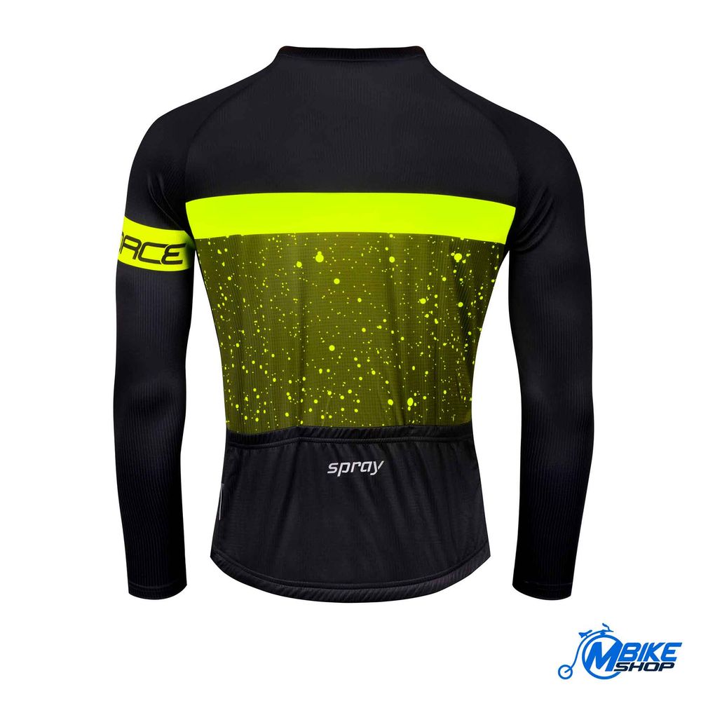 Force Majica kratkih rukava Spray Army/Fluo L slika 2