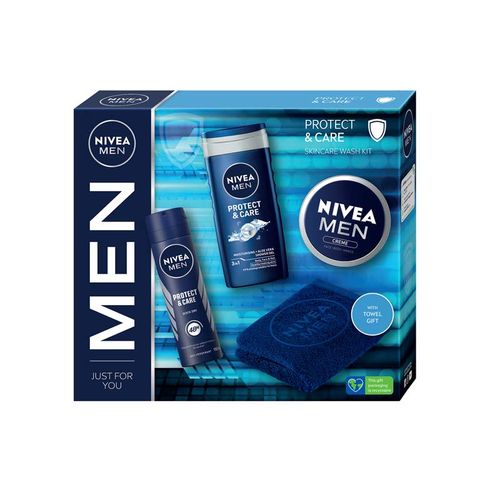 NIVEA Men Box poklon set i peškir za njega slika 1