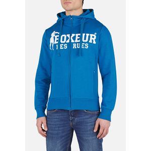 Boxeur muška jakna s kapuljačom, plava