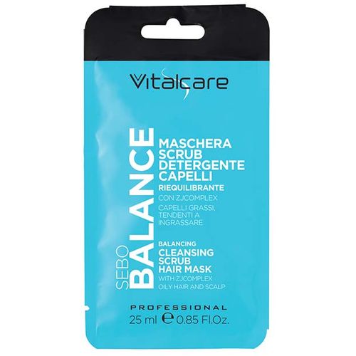 Vitalcare sebo balance maska piling za masnu kosu 25ml slika 1