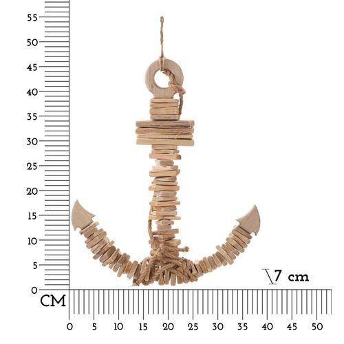 Mauro Ferretti Zidna dekoracija ANCHOR 39X7X46 cm slika 6