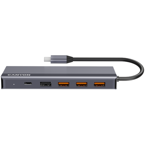 CANYON DS-16 13in1 4K USB-C Hub Sivi slika 4