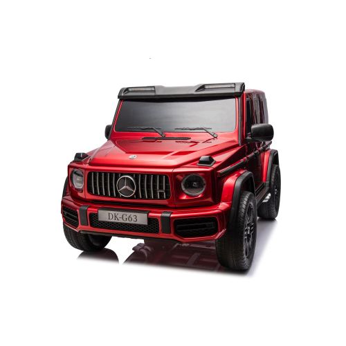 Licencirani auto na akumulator Mercedes G63 XXL 24V 4x4 - DVOSJED - crveni slika 9