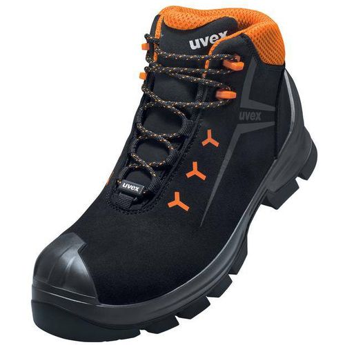 Uvex 2 GTX Vibram 6525243 ESD zaštitne čižme S3 Veličina obuće (EU): 43 crna, narančasta 1 Par slika 2