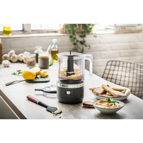 KitchenAid bežična sjeckalica charcoal grey 5KFCB519EDG slika 5