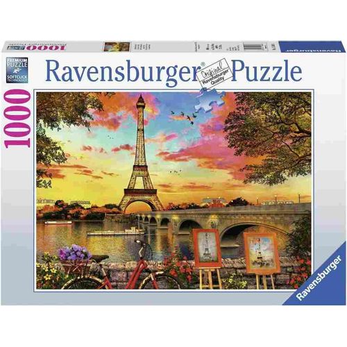 Ravensburger Puzzle Svijetla na rijeci Seni 1000kom slika 1