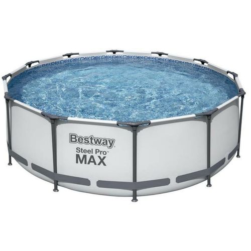 Bestway Pro Max bazen za dvorište 366x100cm sa čeličnim ramom i pumpom 56418 slika 1