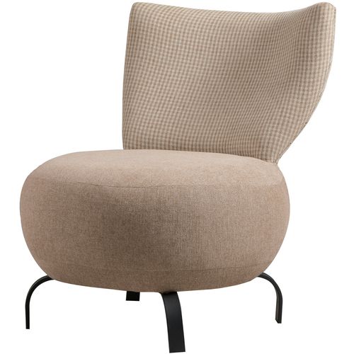 Atelier Del Sofa Loly Set- Cream Cream Wing Chair Set slika 5
