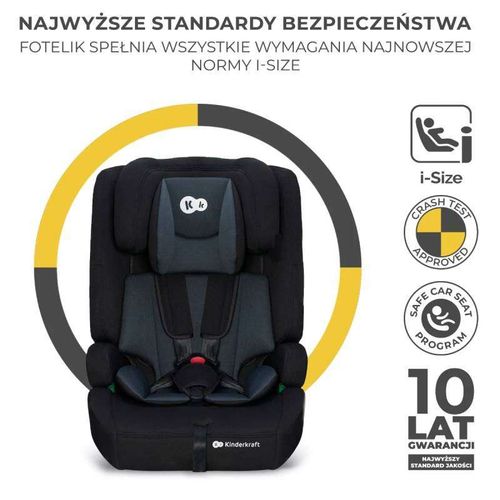 Kinderkraft Autosediste Safety Fix 2 I-Size Black 75-150cm slika 4