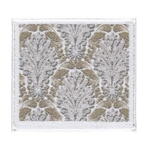 Ornamental - Beige (50 x 57) Beige
White Bathmat