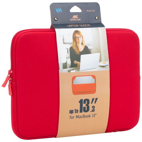 Torba RivaCase 13.3" Antishock 5123 Red MacBook 13 sleeve slika 3