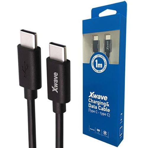 Xwave Kabl USB Tip-C muški na Tip-C muški 1M 60W 3A 10Gbps slika 1