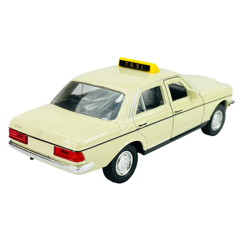 Mercedes-Benz W123 TAXI beige 1:34 slika 3