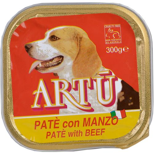 Artu 300 g Manzo (govedina - pašteta) aluminijska posudica hrana za pse slika 1