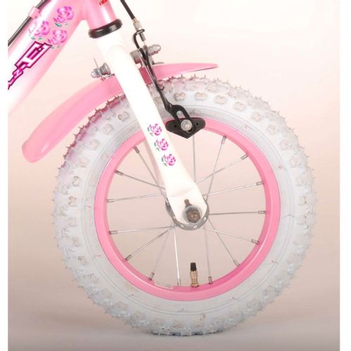 Volare dječji bicikl Rose 12" s dvije ručne kočnice roza slika 5
