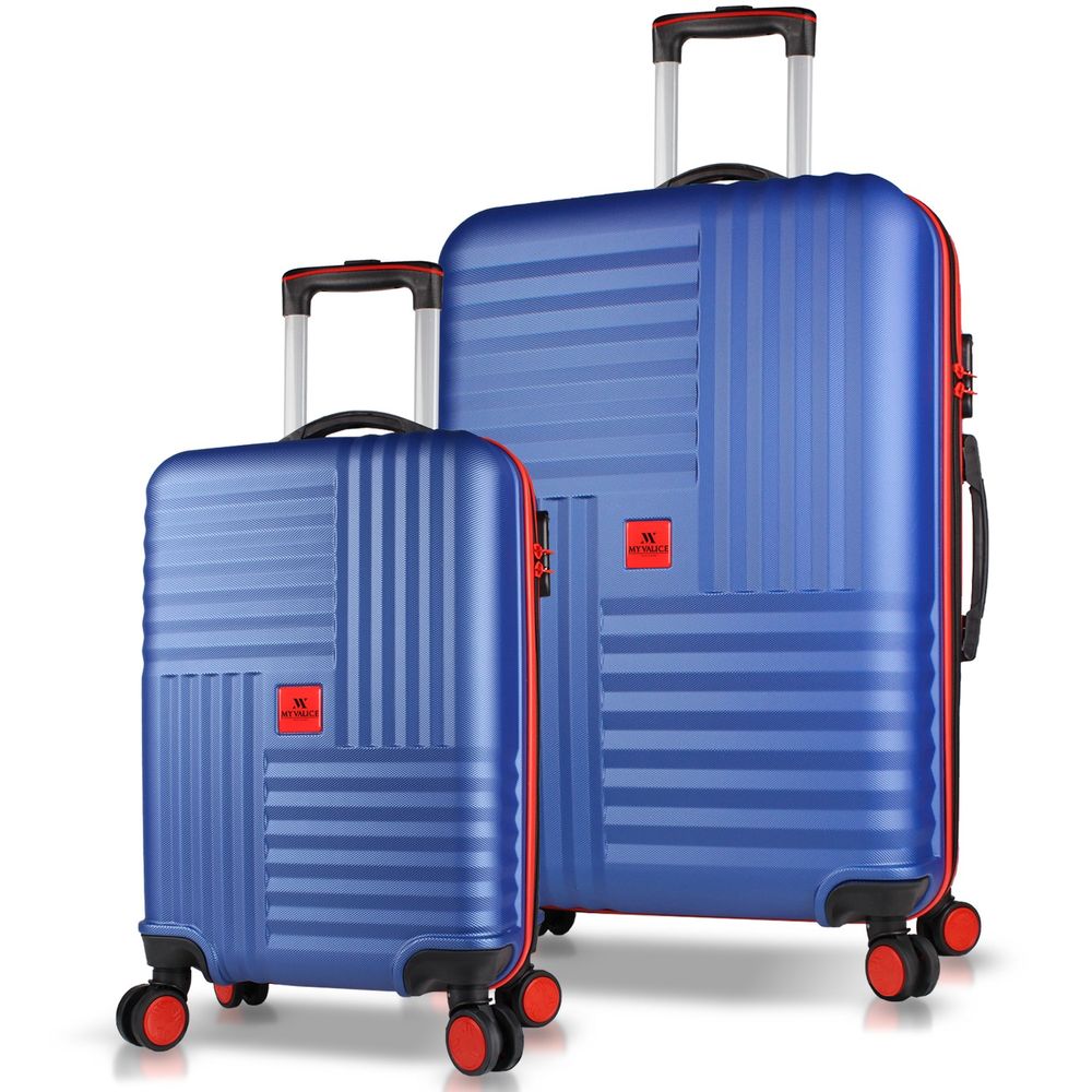 Set Kofera 8326 u Tamnoplavoj Boji (2 Komada) slika 1