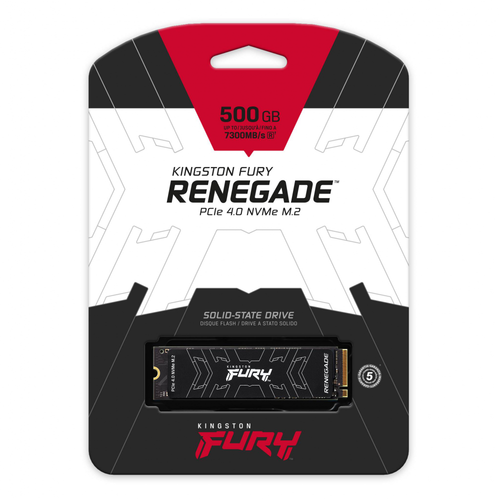 SSD M.2 NVME 500GB Kingston FURY Renegade SFYRSK/500G slika 3