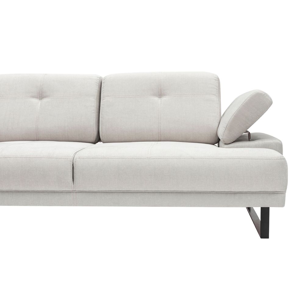 Ugaona Sofa Mustang Large Left - Bež Boja slika 16