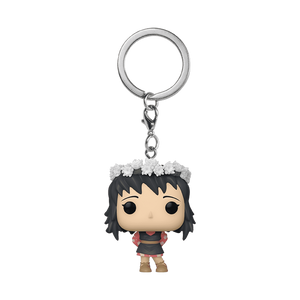 FUNKO POCKET POP KEYCHAIN Demon Slayer Makomo with flower headdress