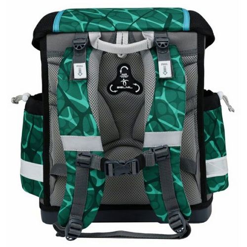 Torba školska Belmil classy T-rex green 403-13/AG/50 slika 4