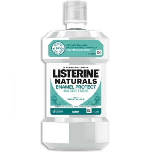 Listerine Tečnost Natural Enamel 500ml slika 1