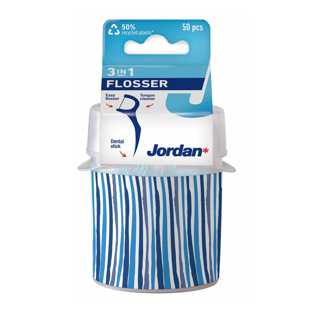 Jordan Konac za zube 3U1 Flosser 50kom slika 3