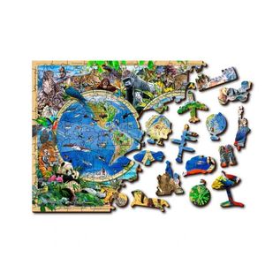 Wooden City Drvene puzzle - životinjsko carstvo M
