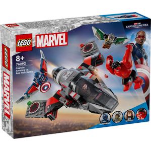 LEGO 76292 Kapetan America/Crveni Hulk borba