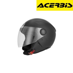 Dječija otvorena - jet kaciga za motor Acerbis Brezza - Crna vel.YXL