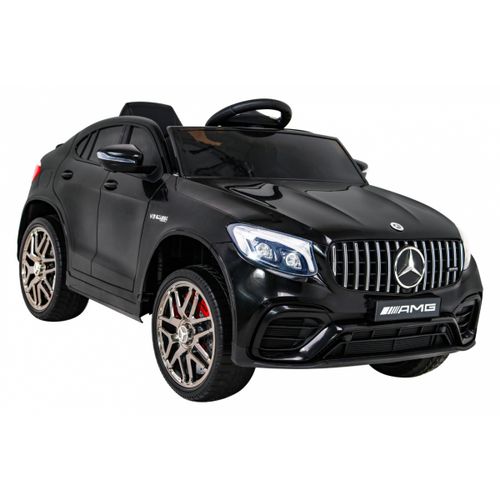 Licencirani auto na akumultor Mercedes Benz GLC63S 4x4 - crni slika 11