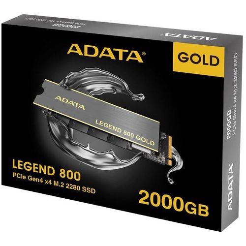 A-DATA 2TB M.2 PCIe Gen 4 x4 LEGEND 800 GOLD SLEG-800G-2000GCS-S38 slika 5