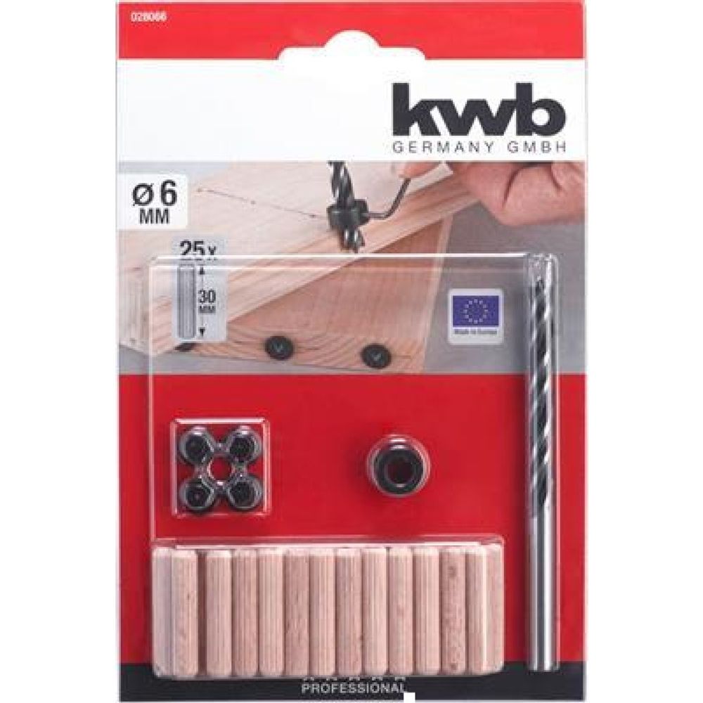 KWB set za tiplovanje 6 mm, 31 kom slika 2