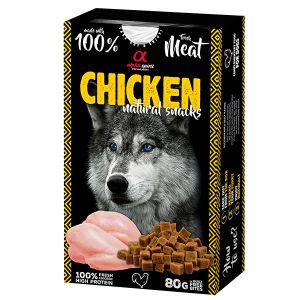 Alpha Spirit natural snack s piletinom, za pse 80g