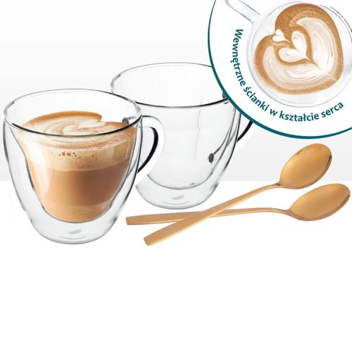 Altom Design termalne čaše + žličice za kavu i čaj Andrea 250 ml - 0103003281 slika 17