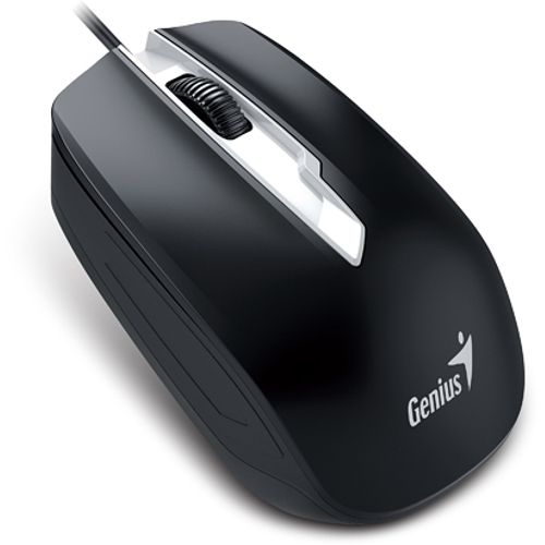 Genius DX-180, ergonomski, USB, 1600dpi, crni slika 1