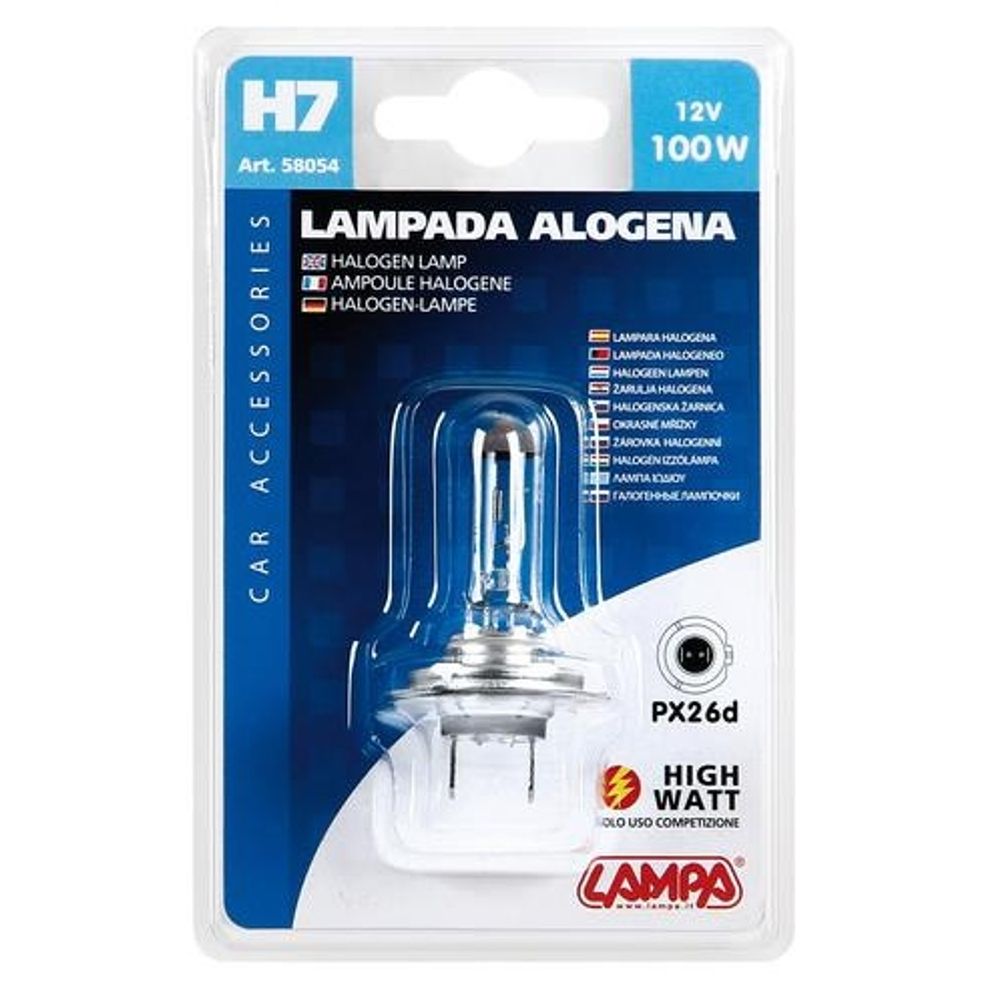 Sijalica Lampa 12V H7 100W Blister slika 1