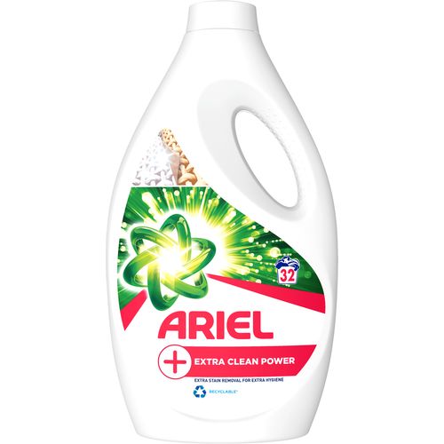Ariel tekući deterdžent +Extra Clean Power, 32 Pranja, 1,76L slika 1