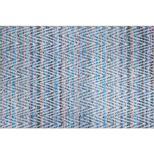 Conceptum Hypnose  Dorian Chenille - Plavi AL 234 Višebojni tepih za hodnike (75 x 150) slika 2