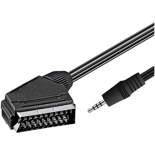 REDLINE Mini AV 3.5 mm na SCART kabel, dužina 1.2 met - C-SCXAV slika 1