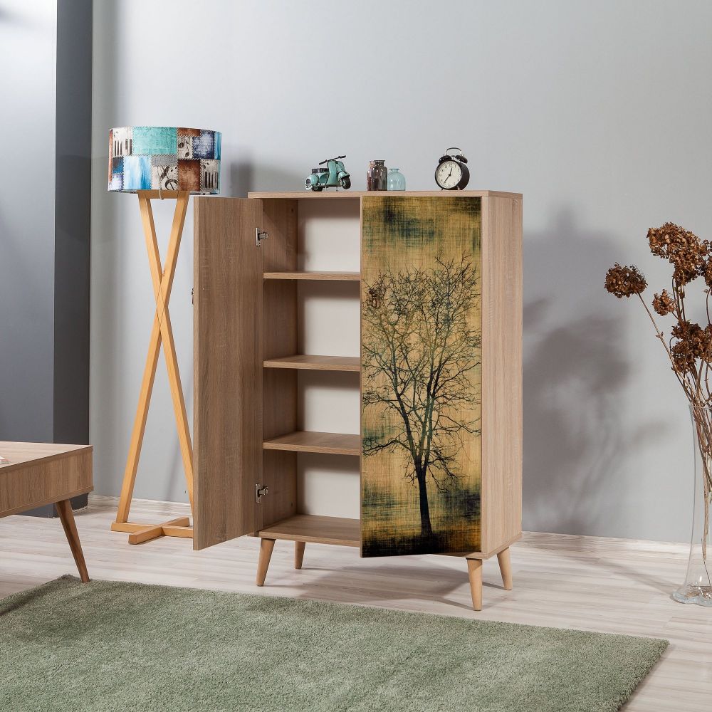 Multibox - 729 Sonoma Oak Višenamjenski Kabinet slika 7